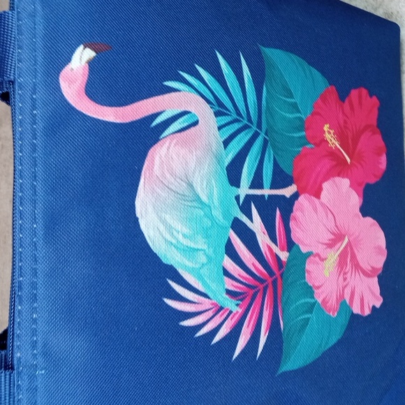 🍒🦩 Fridge Pak Flamingo Lunch Tote - Picture 3 of 5